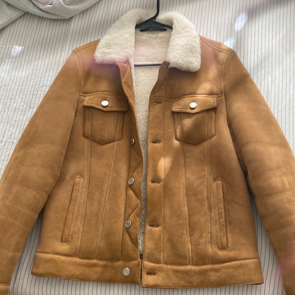 REISS SHEARLING JACKET